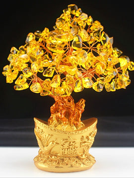 Feng Shui Citrine Money Tree
